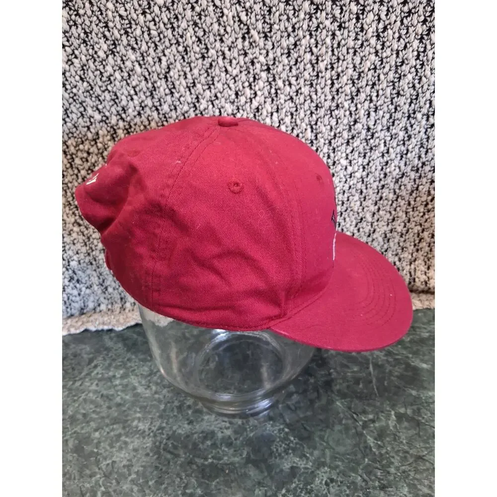 V Sattui Cellars Trucker Hat Napa Valley California Winery Maroon White Snap